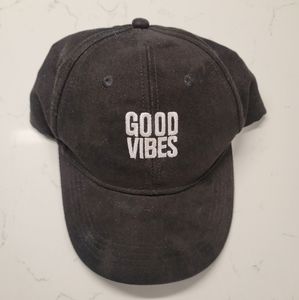 SOLD 'Good Vibes' Adjustable Baseball Cap